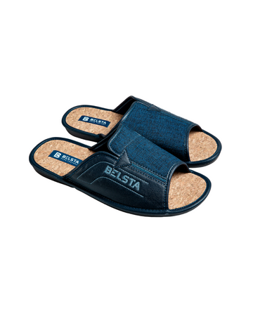 Papuci de casă din piele ecologică