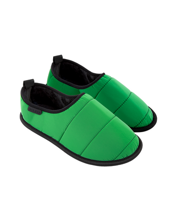 Papuci de casă matlasați Green