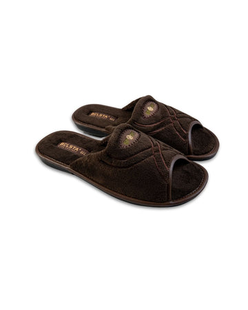 Papuci de casa cu broderie Sport