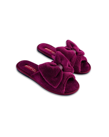 Papuci de casă cu fundiță