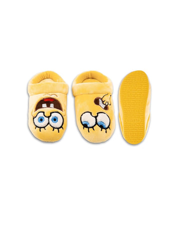 Papuci de casa cu broderie SpongeBob