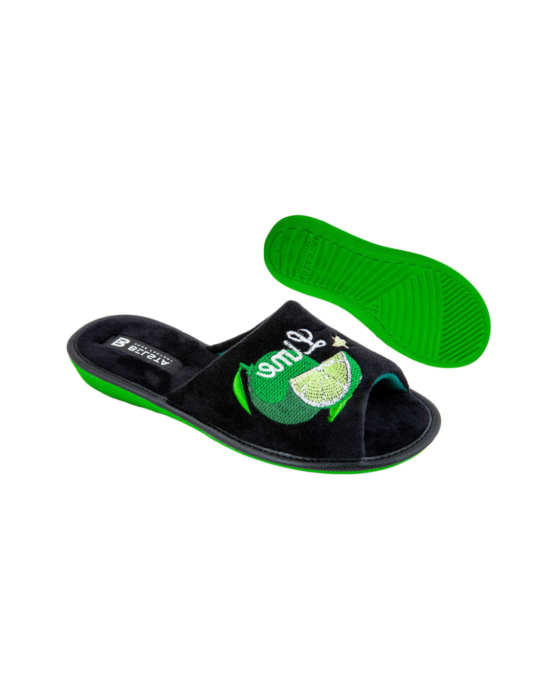 Laima embroidered slippers
