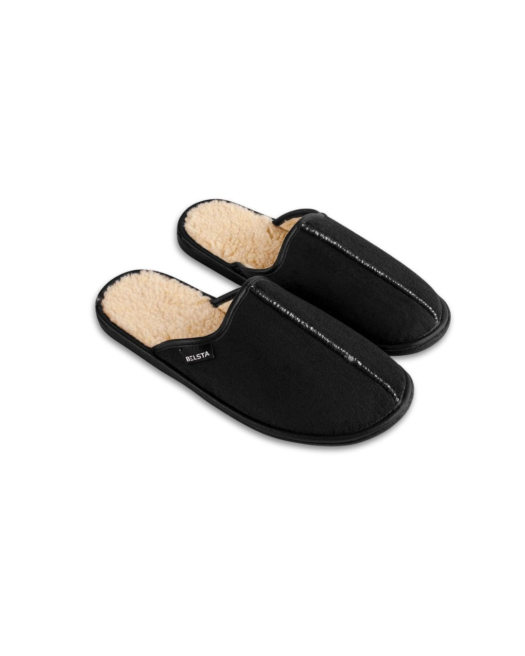 Suede slippers