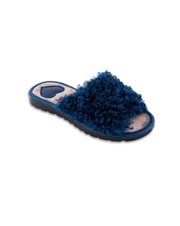 Dark Blue Slippers