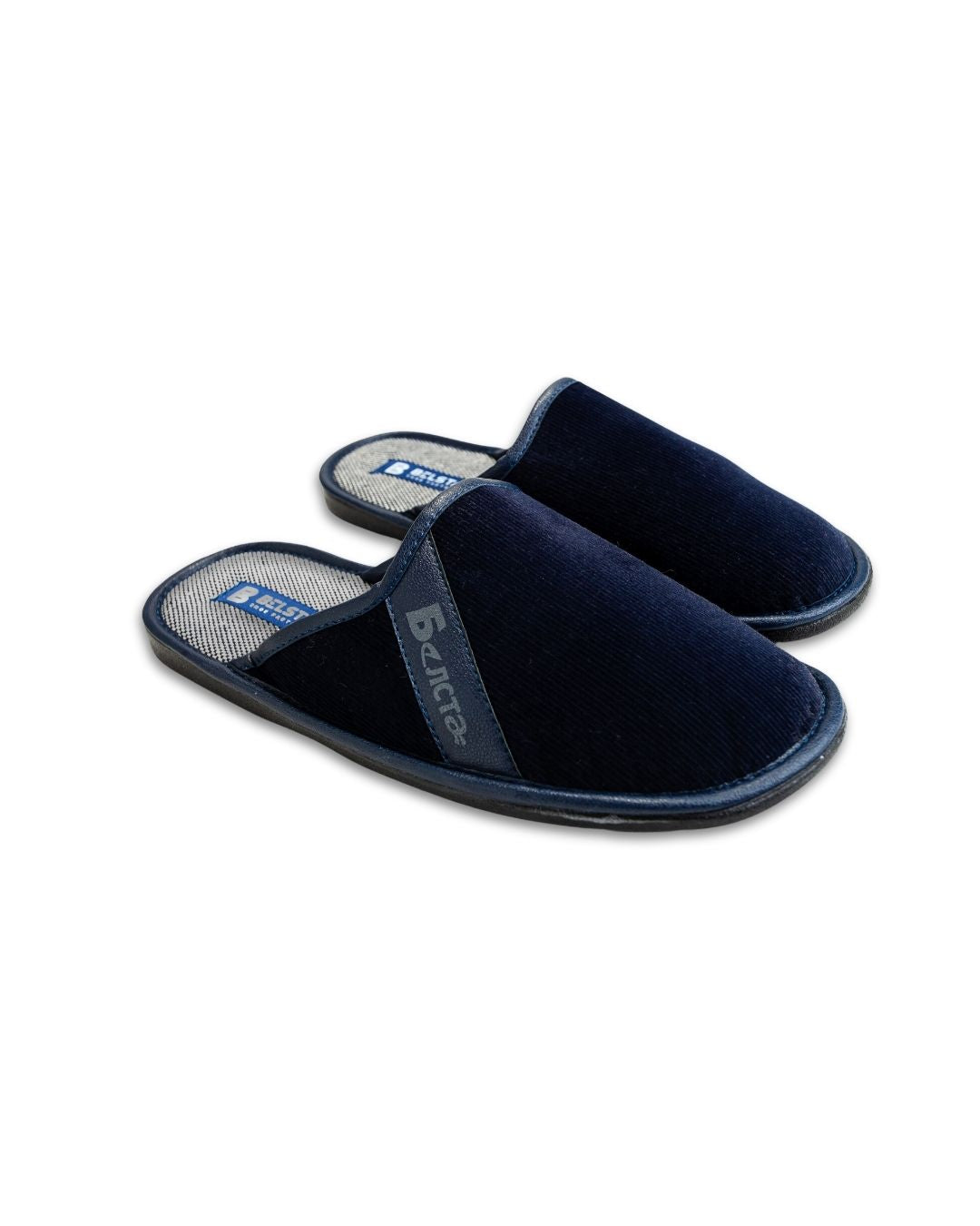 Blue Belsta slippers