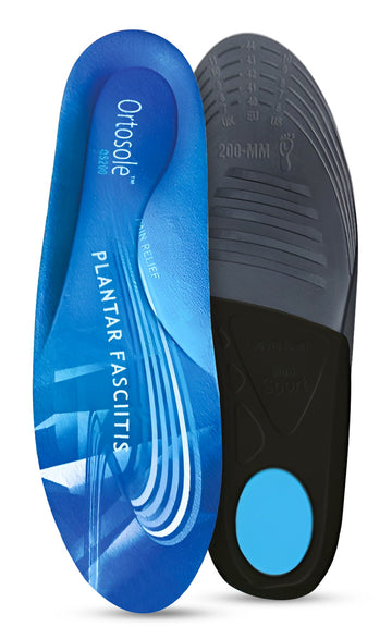 Branțuri Ortopedice Premium OS200 cu Suport Plantar - Pentru Dureri de Călcâi, Picioare Plate, Fasceită Plantară