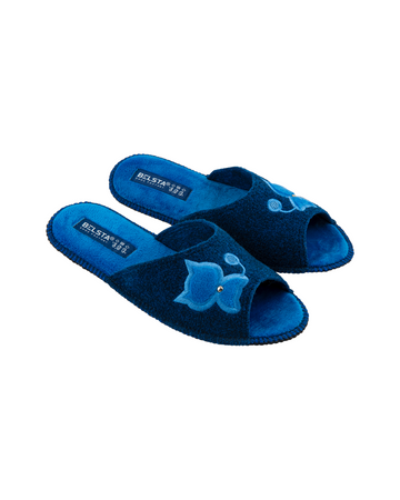Navy blue slippers